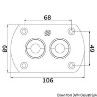 Bulkhead throughout bush white