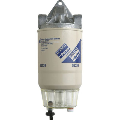 Racor 3150R Fuel Filter (10 Micron / Clear Bowl) RAC-3150R 3150R