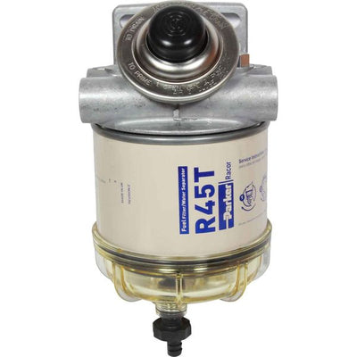 Racor 445R10 Fuel Filter (10 Micron / Clear Bowl) RAC-445R10 445R10