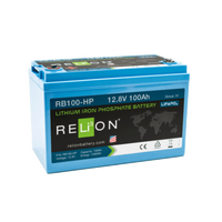 RELiON 12.8V 100Ah HP LiFePO4 Battery REL-RB100-HP