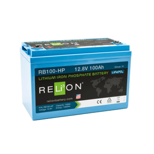 RELiON 12.8V 100Ah HP LiFePO4 Battery REL-RB100-HP