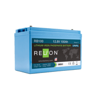 RELiON 12.8V 100Ah 4SC LiFePO4 Battery REL-RB100