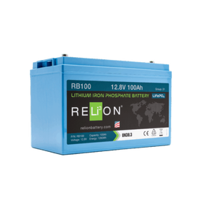 RELiON 12.8V 100Ah 4SC LiFePO4 Battery REL-RB100
