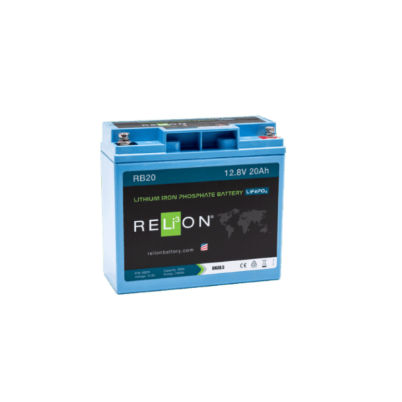 RELiON 12.8V 20Ah 3SC LiFePO4 Battery REL-RB20