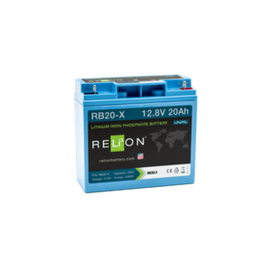 RELiON 12.8V 20Ah-X 3SC LiFePO4 Battery REL-RB20-X