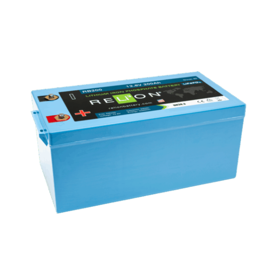 RELiON 12.8V 200Ah 6SC LiFePO4 Battery REL-RB200