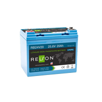 RELiON 25.6V 20Ah LiFePO4 Battery REL-RB24V20