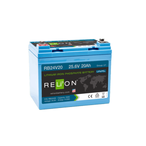 RELiON 25.6V 20Ah LiFePO4 Battery REL-RB24V20