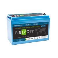 RELiON 25.6V 52Ah LiFePO4 Battery REL-RB24V52