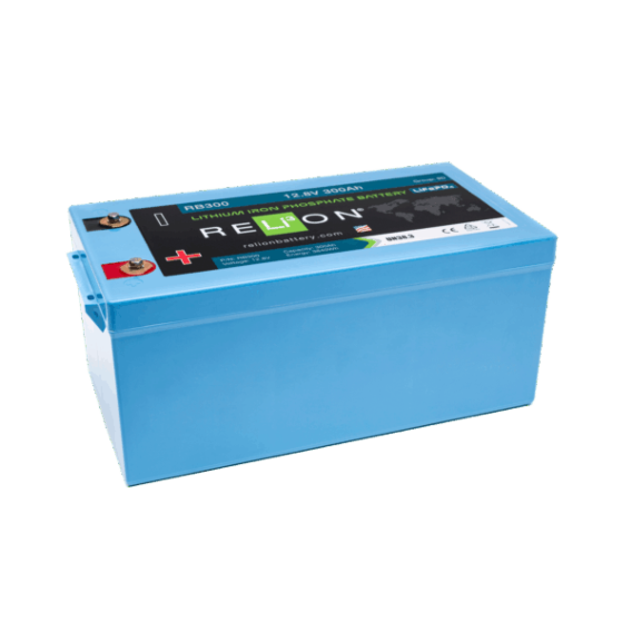 RELiON 12.8V 300Ah 4SC LiFePO4 Battery REL-RB300