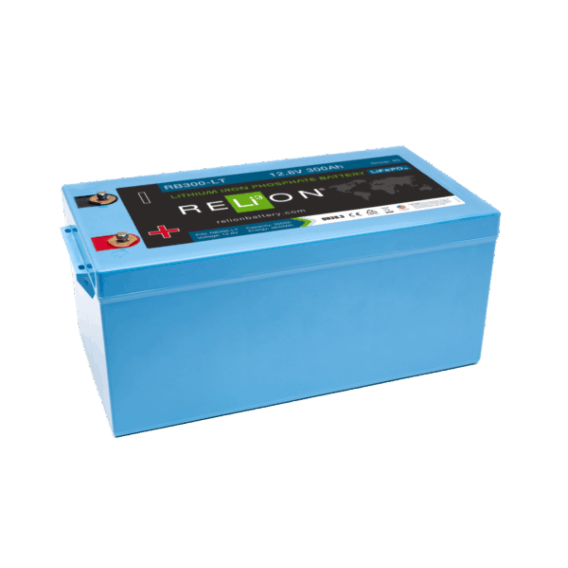 RELiON 12.8V 300Ah Low Temperature LiFePO4 Battery REL-RB300-LT