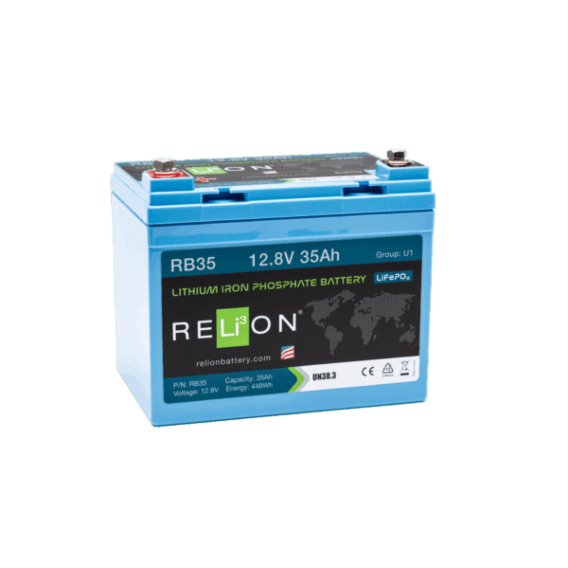 RELiON 12.8V 35Ah 3SC LiFePO4 Battery REL-RB35