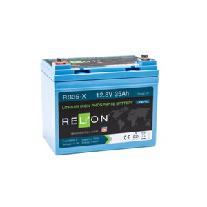 RELiON 12.8V 35Ah-X LiFePO4 Battery REL-RB35-X