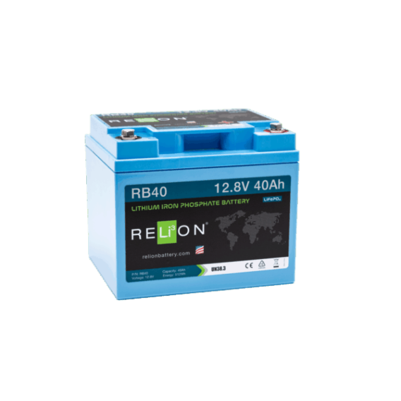 RELiON 12.8V 40Ah 3SC LiFePO4 Battery REL-RB40