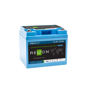 RELiON 12.8V 52Ah LT 4SC LiFePO4 Battery REL-RB52-LT