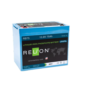 RELiON 12.8V 75Ah 4SC LiFePO4 Battery REL-RB75