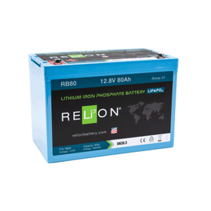RELiON 12.8V 80Ah 4SC LiFePO4 Battery REL-RB80