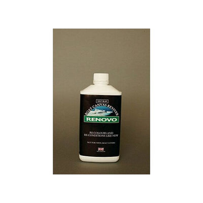 Renovo Boat Canvas Reviver Navy Blue 0.5ltr (1128) RBCRNB500