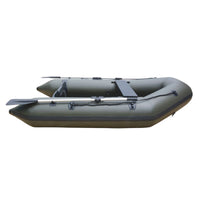 WavEco FI 2.0m Solid Transom Olive Green Inflatable Fishing Dinghy with Airdeck Floor