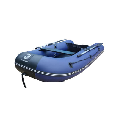 Waveline 2.4m Inflatable Dinghy Super Light with Airdeck Floor in Navy Blue - 240 SA SU