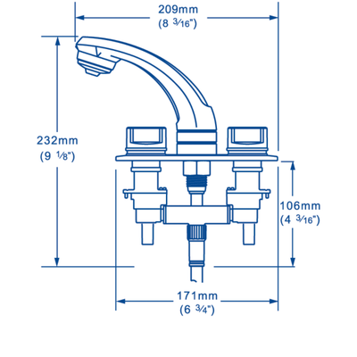 Mixer Combo (White) 1/2 RT2498
