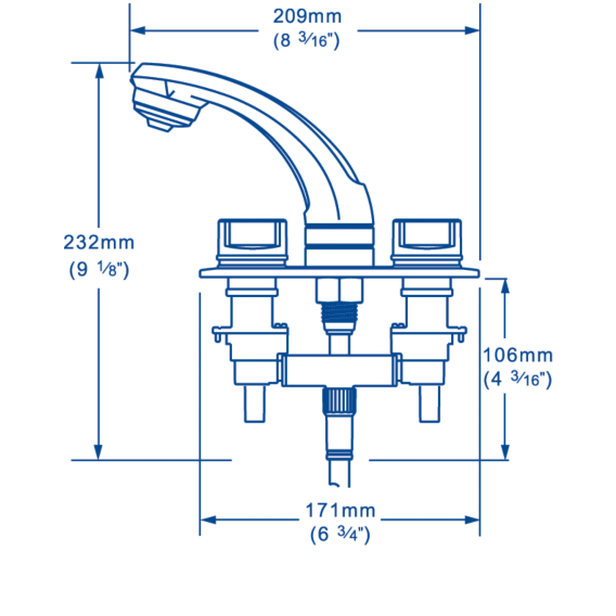 Mixer Combo (White) 1/2 RT2498