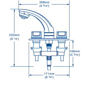 Mixer Combo (White) 1/2 RT2498