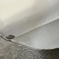 Premium Captain's Bucket Seat white/blue for Cruiser with Removable seat pad