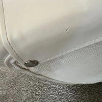 Premium Captain's Bucket Seat white/blue for Cruiser with Removable seat pad
