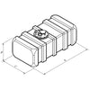 Large capacity fuel tank Lt.102