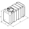 Water tank of large capacity lt.70