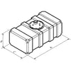 Water tank of large capacity lt.43