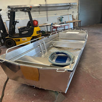 Sea Strike 14 Ft Semi Flat Aluminium Workboat - SeaStrike 14ft