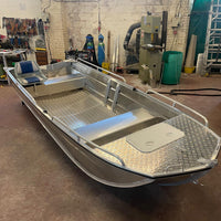 Sea Strike 14 Ft Semi Flat Aluminium Workboat - SeaStrike 14ft