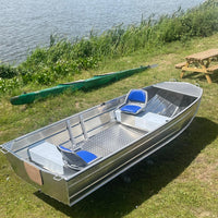 Sea Strike 14 Ft Semi Flat Aluminium Workboat - SeaStrike 14ft