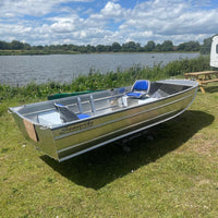 Sea Strike 14 Ft Semi Flat Aluminium Workboat - SeaStrike 14ft