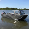 SeaStrike 18 Ft Semi Flat Aluminium Workboat - Sea Strike 18ft Long Shaft