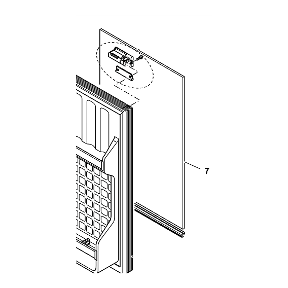 Doorfront Std Grey CR65 SGA00032AA