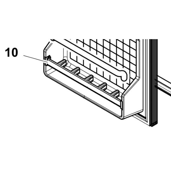 Plastic Retainer with Shelter CR130 C. SGC00299AA