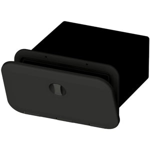 Console Hatch with Box-Black SP2897