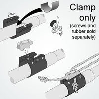 Clamcleat CL105 - Boom Clamp for CL244 Cleat