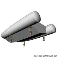 Removable double holder for tender