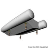 Removable double offset holder for tender