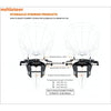 T6 Hydraulic Steering Kit for Twin Engines up to 300 HP