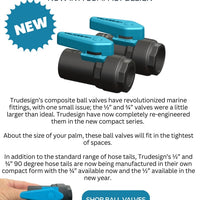 TruDesign Ball Valve BSP Black