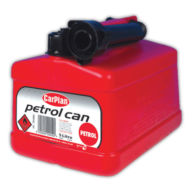 Tetracan Petrol Can - Red (5Ltr) TPF005