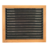 Teak Return Air Grille 250x150 mm (10x6") 69494U