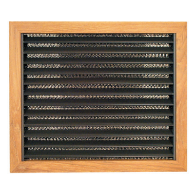 Teak Return Air Grille 400x250 mm (16x10