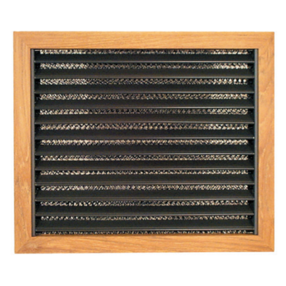 Teak Return Air Grille 400x250 mm (16x10") 69498C