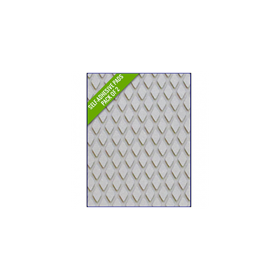 LIGHT GREY - Original Step Pads DiamondPattern 275x135x3/2mm TU-200081